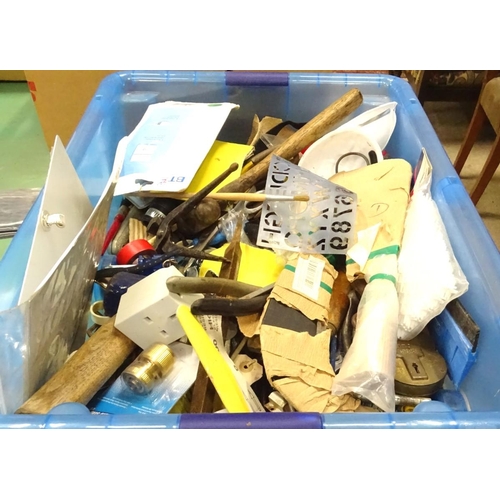 185 - A quantity of tools