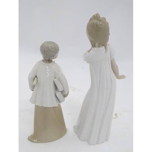 208 - Two Lladro figurines