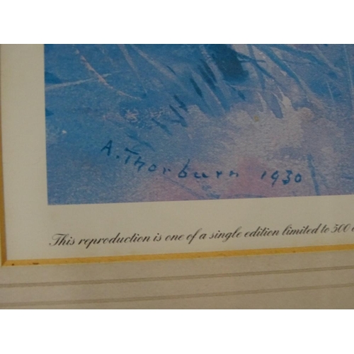 214 - After Archibald Thornburn (1860-1935), 3 limited edition coloured prints for Tryon Gallery, Ornithol... 