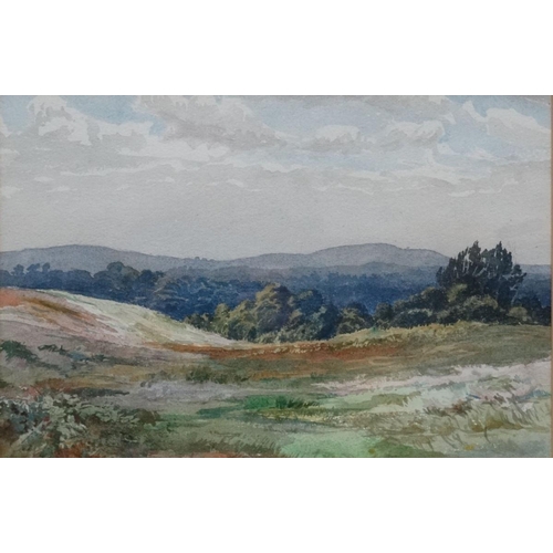 216 - Unsigned XX, Watercolour, Landscape,   9 x 13 1/2''.