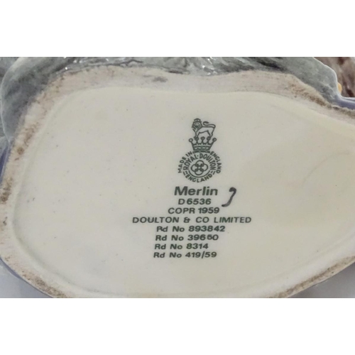 228 - A Royal Doulton character jug, Merlin, 1959