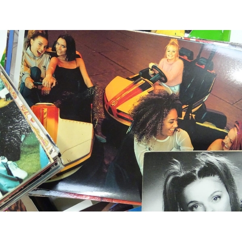 256 - A quantity of Spice Girls memorabilia, to include advertising crisp packets