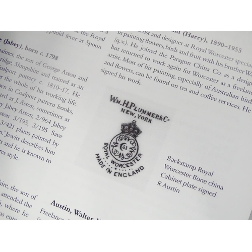 269 - Book: The Dictionary of Ceramic Artists