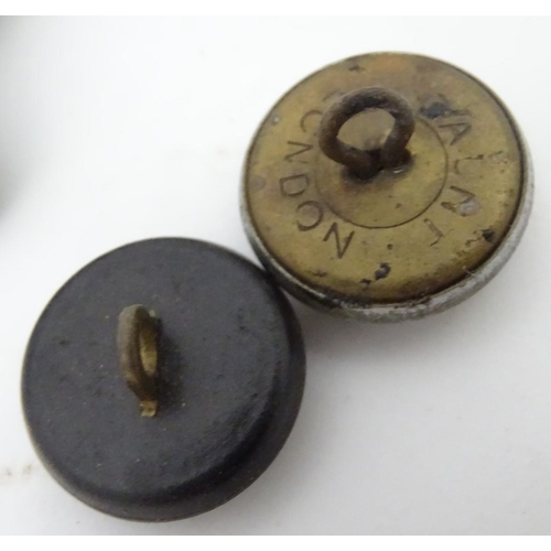 277 - A quantity of tunic buttons from Buckinghamshire fire brigade etc.