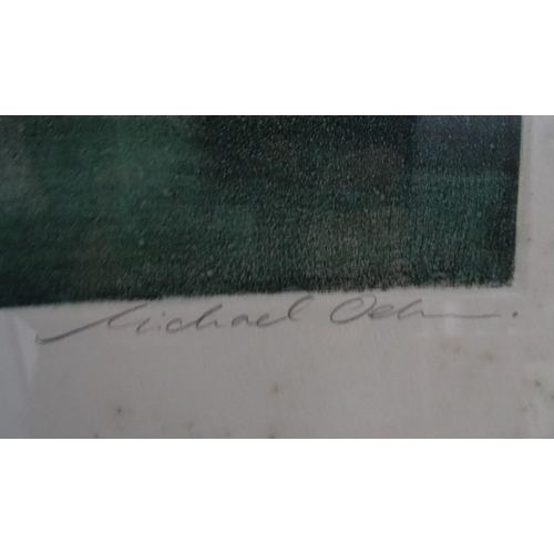 279 - Michael Oelman (1941-),  Etchings (7), 'Xanadu', 'A Mighty Fountain', (17/75) 'There Were Gardens', ... 