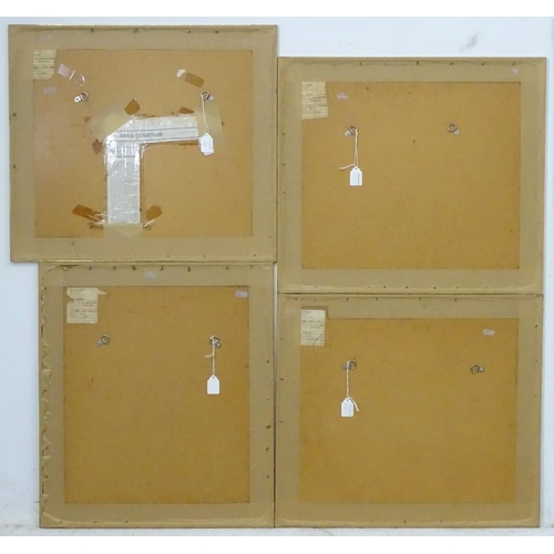 279 - Michael Oelman (1941-),  Etchings (7), 'Xanadu', 'A Mighty Fountain', (17/75) 'There Were Gardens', ... 