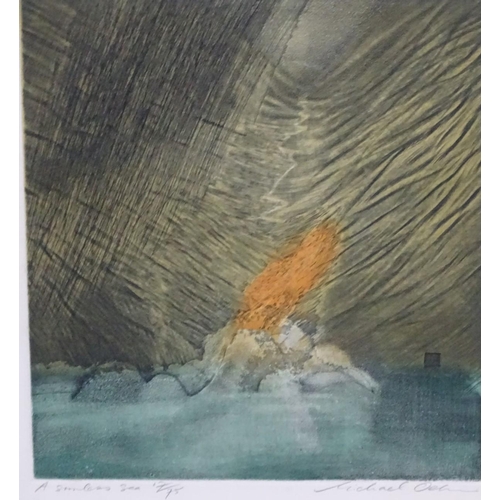 279 - Michael Oelman (1941-),  Etchings (7), 'Xanadu', 'A Mighty Fountain', (17/75) 'There Were Gardens', ... 