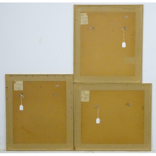 279 - Michael Oelman (1941-),  Etchings (7), 'Xanadu', 'A Mighty Fountain', (17/75) 'There Were Gardens', ... 