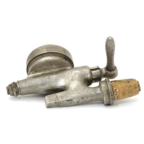 226 - The Optic pearl, A cast Maskal and Chambers cast metal pearl optic with bulls eye glass. 5'' high