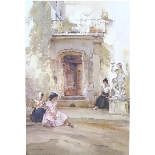 243 - After Sir William Russell Flint (1880 - 1969), Limited Edition Colour print, 'Ancient Doorway Cordes... 