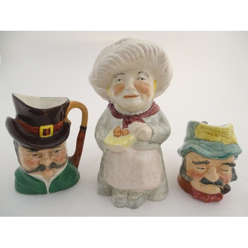 36A - A quantity of assorted Toby character jugs, by makers such as Sylvac, Shorter & Son etc. Tallest app... 