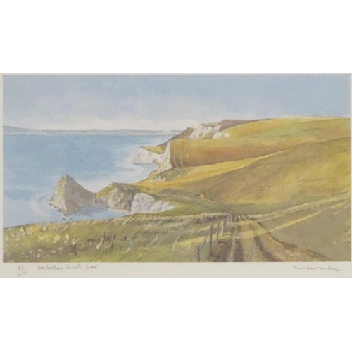 1293 - Andrea Bates (b. 1943), Limited edition prints, x3, The Rambling Rose, A country garden with flowers... 