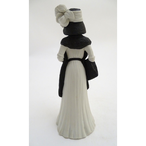 96 - A Wedgwood porcelain figure of a lady Charlotte from The Hyde Park Collection. Marked under. Approx.... 