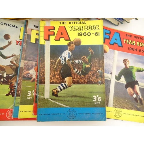 35 - Books: A quantity of books on the relating to the Football Association, to include 12 publications o... 