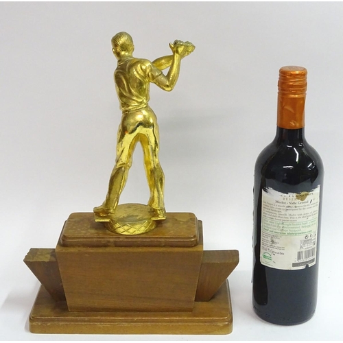 84 - Golf: A 1966 Goodyear International Corporation Worldwide Golf Competition Winner (trophy) Individua... 