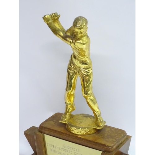 84 - Golf: A 1966 Goodyear International Corporation Worldwide Golf Competition Winner (trophy) Individua... 