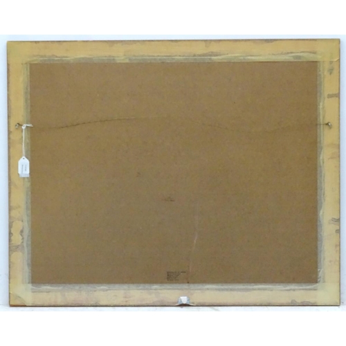 177A - After Alan Fearnley, Coloured Print, Grand National image, Bechers Brook. Signed under by Lord John ... 