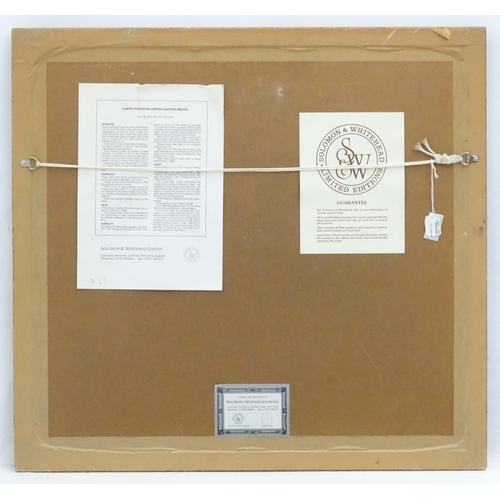 178 - After Philip Toon, XX, Signed limited edition print no. 237/350, Horse racer John Francombe on Rythm... 