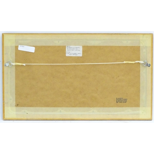 219 - E. H. Gillespie, XX, Watercolour, View of Turret Dam from Bridge, A Scottish landscape with two fish... 