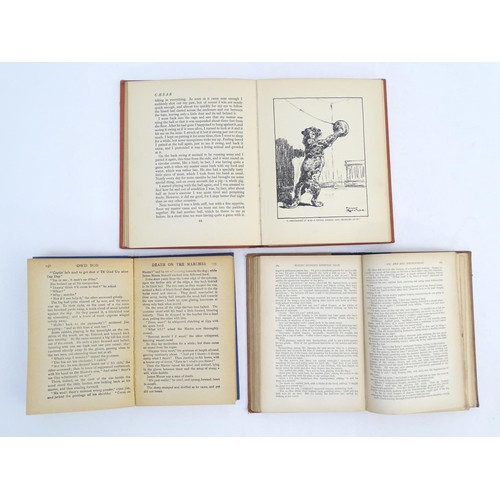 27 - Books: Three assorted books, Soapey Sponge's Sporting Tour, by Robert Smith Surtees; Owd Bob, The Gr... 