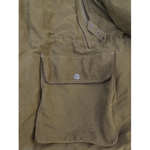309 - A Sherwood Forest green shooting jacket, size 5XL