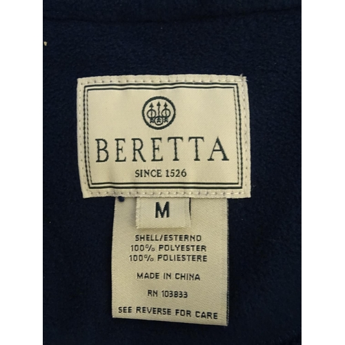 316 - A Beretta navy fleece, size M, with tags