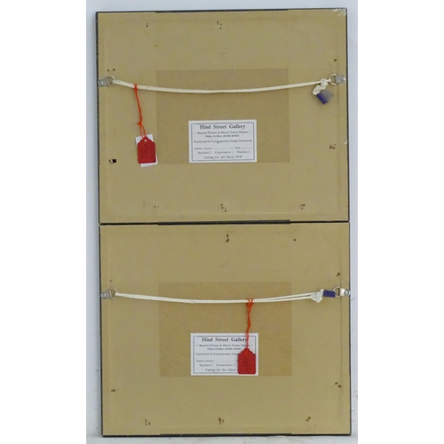 153 - After Archibald Thornburn (1860-1935), Scottish School, Engravings, A pair of ornithological prints ... 