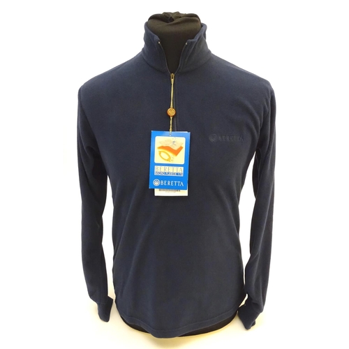 316 - A Beretta navy fleece, size M, with tags