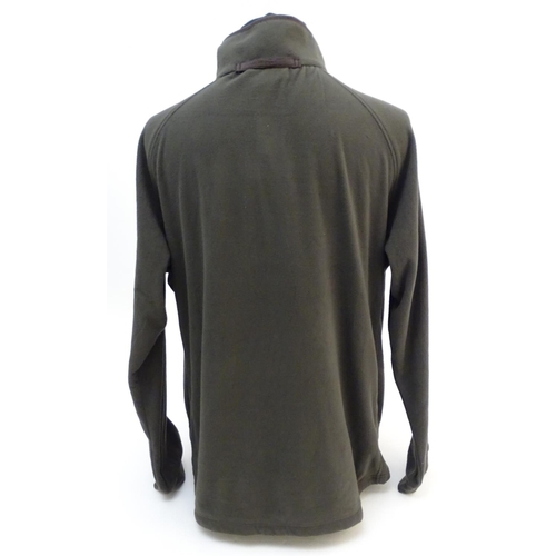 317 - A Musto green fleece, size XXL