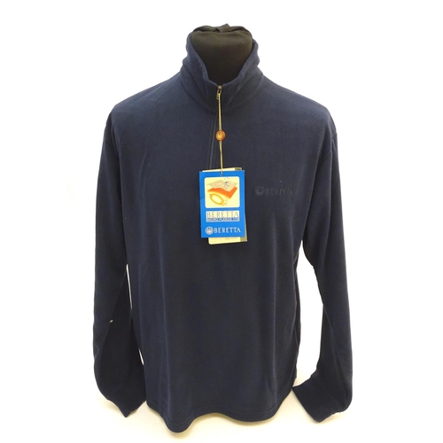 334 - A Beretta navy fleece, size XXL, with tags