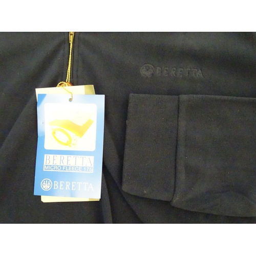 334 - A Beretta navy fleece, size XXL, with tags
