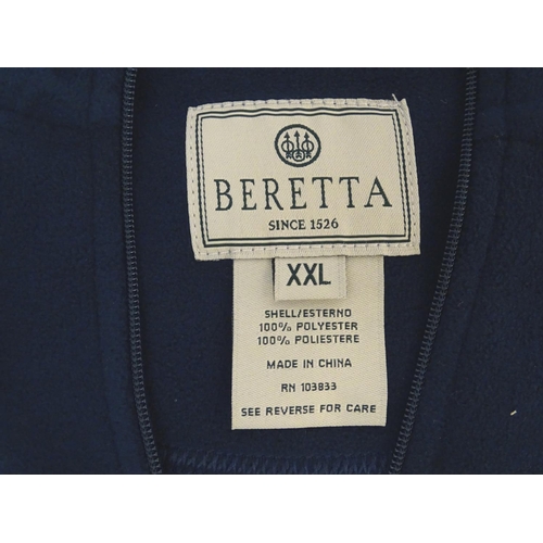 334 - A Beretta navy fleece, size XXL, with tags