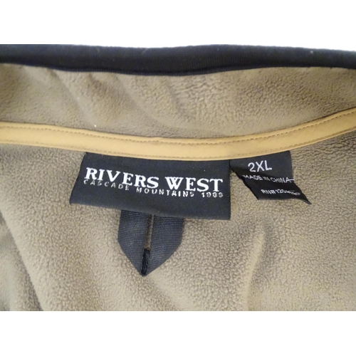 342 - A Rivers West shooting jacket, size 2 XL