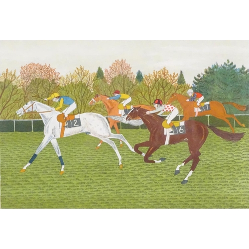 172 - After Vincent Haddelsey (1934-2010), Limited edition lithographic prints, nos. 42/50, Flat Out and T... 