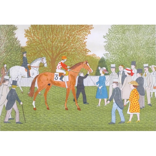 172 - After Vincent Haddelsey (1934-2010), Limited edition lithographic prints, nos. 42/50, Flat Out and T... 