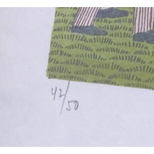 172 - After Vincent Haddelsey (1934-2010), Limited edition lithographic prints, nos. 42/50, Flat Out and T... 