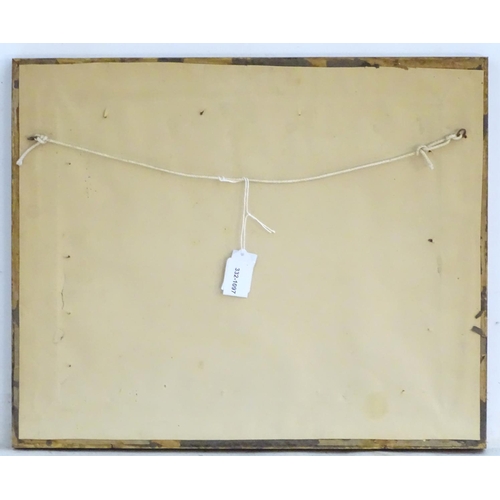 185 - Manner of Sir Alfred James Munnings (1878-1959), Watercolour, Horses and figures on a village road w... 