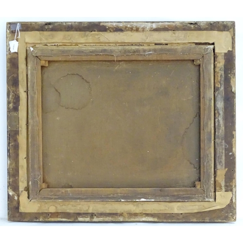 193 - D. Long, XIX, English School, Oil on canvas, A country landscape with a pack of hounds / hunting dog... 