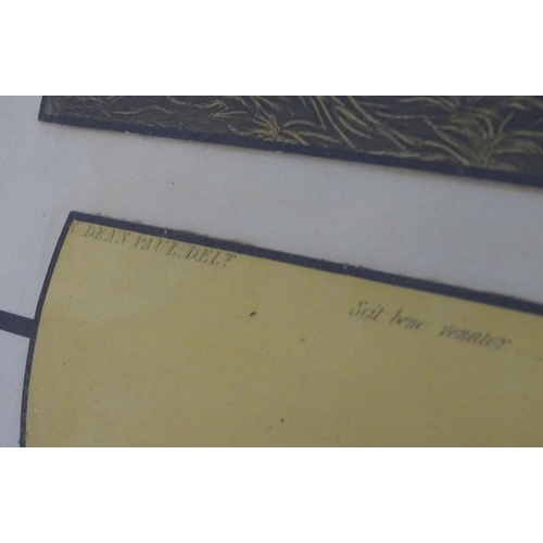 198 - After John Dean Paul (1775-1852), Hand coloured hunting engravings, A Struggle for the Start, The Fi... 