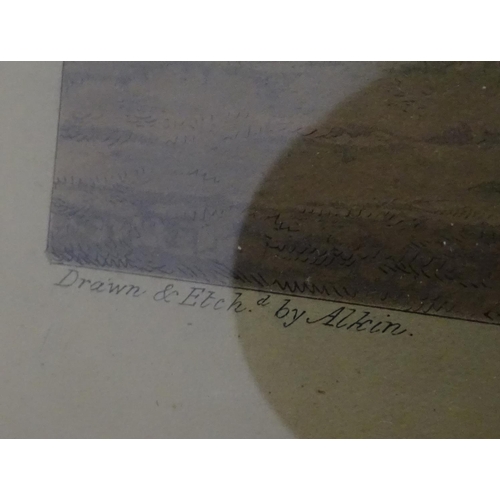 200 - After Henry Thomas Alken (1785-1851), Hand coloured hunting etchings, comprising Unkenneling, Breaki... 