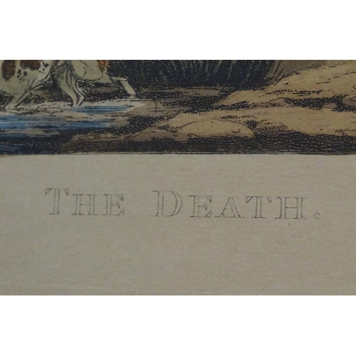 200 - After Henry Thomas Alken (1785-1851), Hand coloured hunting etchings, comprising Unkenneling, Breaki... 