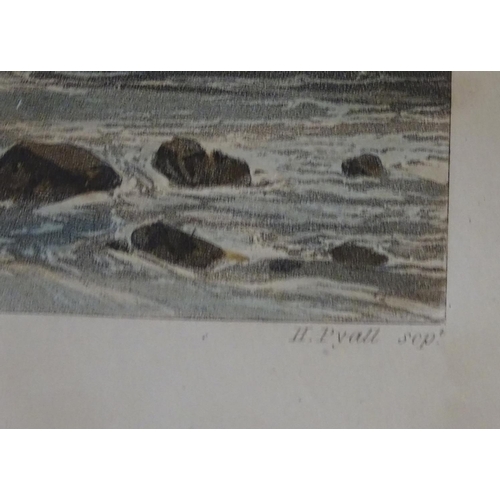 215A - H. Pyall (1795-1833), After G. Jones, Hand coloured aquatints, May, Fly Fishing, and Evening October... 