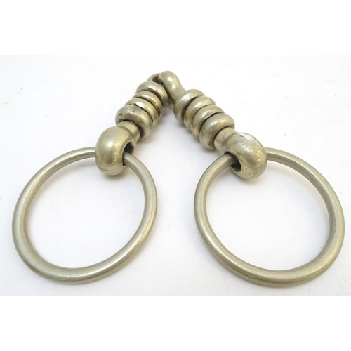 399 - A Cherry horse roller bit, 6 1/2