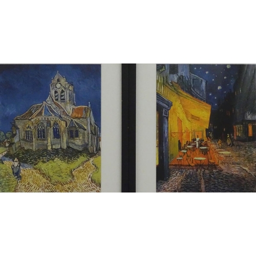 182 - After Vincent Van Gogh,  A pair of King and McGaw after Vincent Van Gogh prints to include, 'The Chu... 