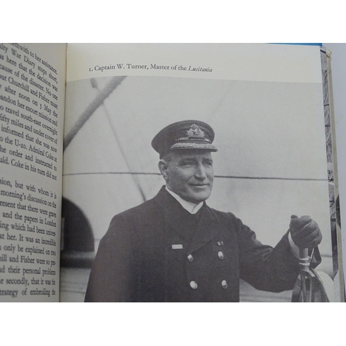 194 - 3 hardback books - Lusitania by Colin Simpson, Exploring the Lucitania by Robert D Ballard and the D... 