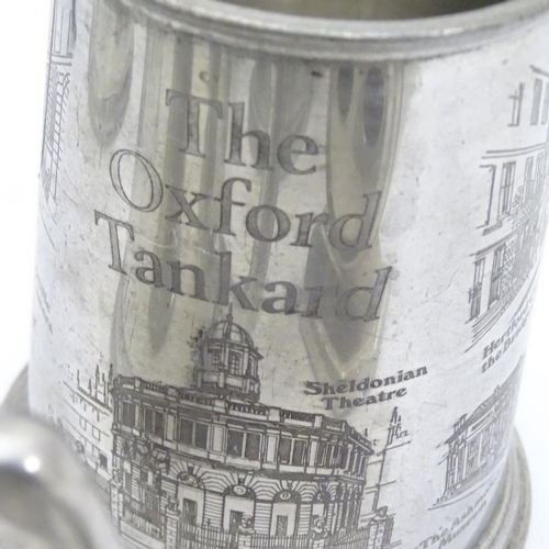 184 - A quantity of metalware to include tankards, cooper and iron items etc.