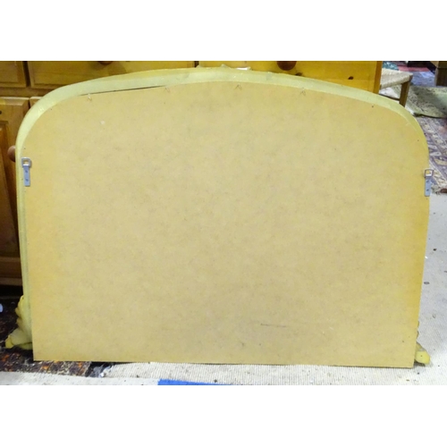 199 - A modern overmantel mirror. Approx. 40