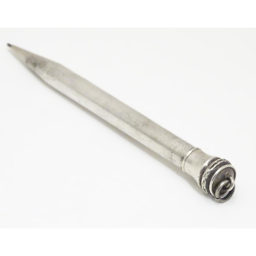 216 - A vintage ' Eversharp' silver plated pencil. Approx. 4