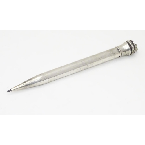 216 - A vintage ' Eversharp' silver plated pencil. Approx. 4