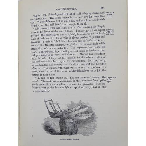 601 - Book: Kane's Arctic Explorations: In Search of Sir John Franklin, by Elisha Kent Kane, M.D., with nu... 